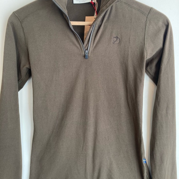 NWT Fjallraven Skare Half Zip Fleece Top XXS-XS - Picture 2 of 6